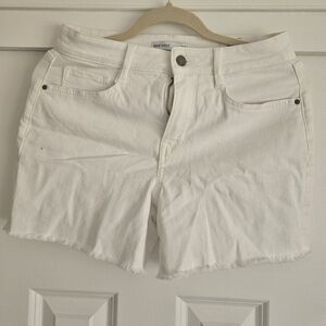 Nine West Women's White Jean Shorts
